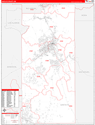Red Line Map Example